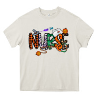 Cream nurse halloween Heavy Core Tee - CowhideDigitalArt