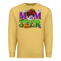 Antique Gold Momster Halloween Premium Sweatshirt - NancyCooperArtShop