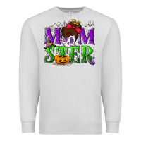 Dove Grey Momster Halloween Premium Sweatshirt - NancyCooperArtShop