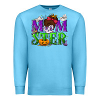 Ocean Blue Momster Halloween Premium Sweatshirt - NancyCooperArtShop
