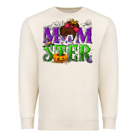 Sandshell Momster Halloween Premium Sweatshirt - NancyCooperArtShop