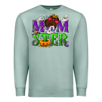Seafoam Momster Halloween Premium Sweatshirt - NancyCooperArtShop
