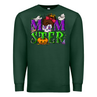 Sports Green Momster Halloween Premium Sweatshirt - NancyCooperArtShop