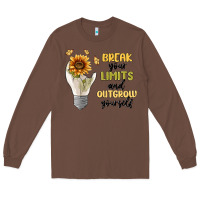 Chestnut break your limits Long Sleeve Tee - MaliasSmallBusiness