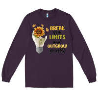 Plum break your limits Long Sleeve Tee - MaliasSmallBusiness