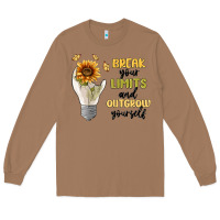 Toasted Coconut break your limits Long Sleeve Tee - MaliasSmallBusiness