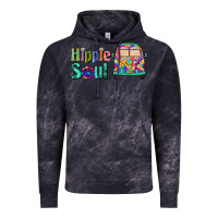 Cloud Black hippie soul caravan Vintage Hoodie - BarkalooDesign