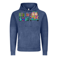 Vintage Denim hippie soul caravan Vintage Hoodie - BarkalooDesign