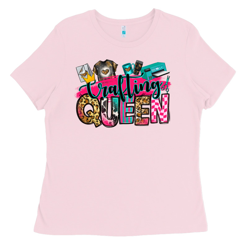 Crafting Queen Ladies Tee by Zillion Design Studio | Teevron