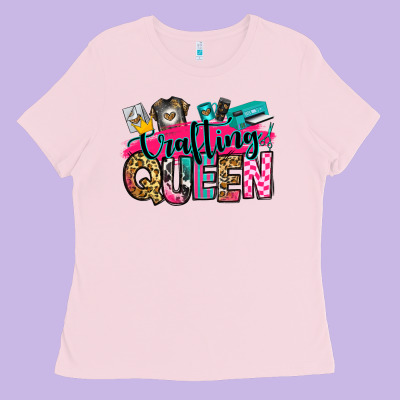 Crafting Queen Ladies Tee Designed By Zillion Design Studio