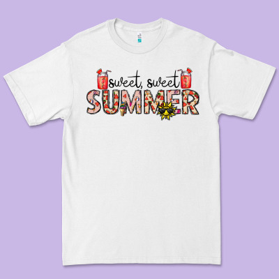 Sweet Sweet Summer Premium Tee Designed By Cowhidedigitalart