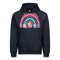 Navy Easter eggs rainbow Urban Hoodie - OliviaCreatesArt