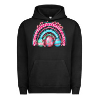 Pigment Black Easter eggs rainbow Urban Hoodie - OliviaCreatesArt
