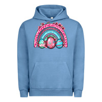Pigment Pebble Blue Easter eggs rainbow Urban Hoodie - OliviaCreatesArt