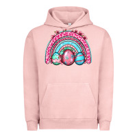Pigment Salmon Easter eggs rainbow Urban Hoodie - OliviaCreatesArt