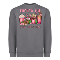 Storm fueled by jesus and coffee Heavyweight Sweatshirt - MaliasSmallBusiness