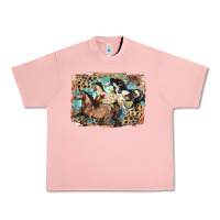 Salmon 3 western horses running free Urban Heavy Tee - LillyAllenDesigns