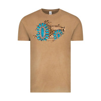 Vintage Camel gemstone wood leopard patch Vintage Tee - AdoDesignShop