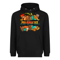 Black Pharmacist pumpkin Heavyweight Hoodie - NancyCooperArtShop