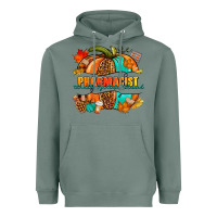 Sage Pharmacist pumpkin Heavyweight Hoodie - NancyCooperArtShop