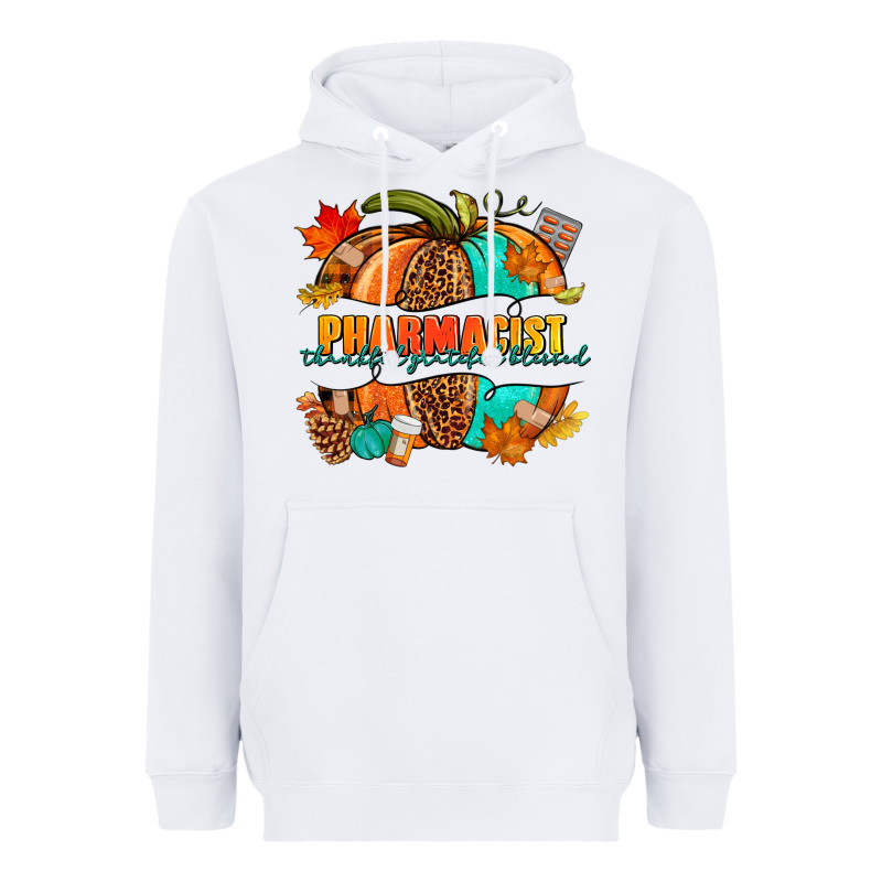 Pharmacist Pumpkin Heavyweight Hoodie by NancyCooperArtShop | Teevron
