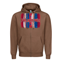 Chestnut philadelphia baseball team spirit brushstrokes Zipper Hoodie - Artiststas