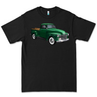 Black western green truck right 34 view 1 Premium Tee - FaDigitalArtStudio