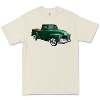 Bone western green truck right 34 view 1 Premium Tee - FaDigitalArtStudio