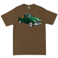 Cacao western green truck right 34 view 1 Premium Tee - FaDigitalArtStudio