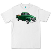 White western green truck right 34 view 1 Premium Tee - FaDigitalArtStudio