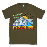 Army Green Countdown Is Over It's Cruise Time Classic Tee - CowhideDigitalArt
