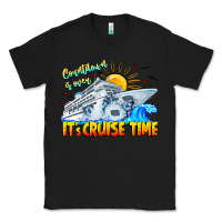 Black Countdown Is Over It's Cruise Time Classic Tee - CowhideDigitalArt