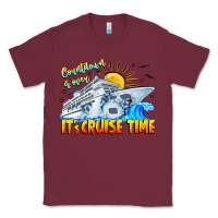 Burgundy Countdown Is Over It's Cruise Time Classic Tee - CowhideDigitalArt