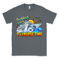 Charcoal Heather Countdown Is Over It's Cruise Time Classic Tee - CowhideDigitalArt