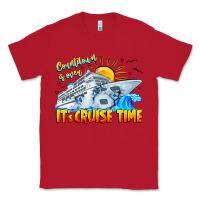 Red Countdown Is Over It's Cruise Time Classic Tee - CowhideDigitalArt