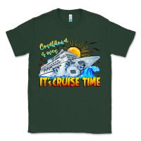 Sports Green Countdown Is Over It's Cruise Time Classic Tee - CowhideDigitalArt
