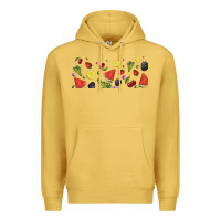 Antique Gold summer fruits Premium Hoodie - TumblerDesignByShophia