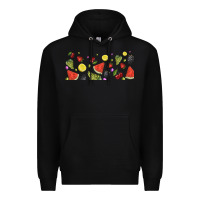 Black summer fruits Premium Hoodie - TumblerDesignByShophia