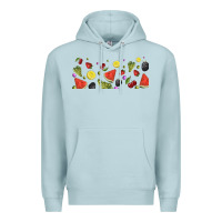 Blue Mist summer fruits Premium Hoodie - TumblerDesignByShophia