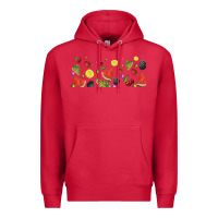 Cardinal summer fruits Premium Hoodie - TumblerDesignByShophia
