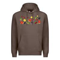 Coffee summer fruits Premium Hoodie - TumblerDesignByShophia