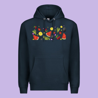 Summer Fruits Premium Hoodie Designed By Tumblerdesignbyshophia
