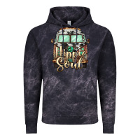 Cloud Black hippie soul caravan Vintage Hoodie - BarkalooDesign