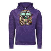 Cloud Purple hippie soul caravan Vintage Hoodie - BarkalooDesign