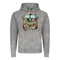 Cloud Rock hippie soul caravan Vintage Hoodie - BarkalooDesign