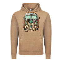 Vintage Coffee hippie soul caravan Vintage Hoodie - BarkalooDesign