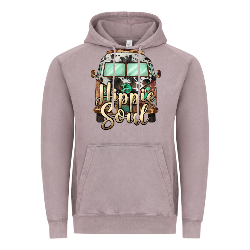 Hippie Soul Caravan Vintage Hoodie by BarkalooDesign | Teevron