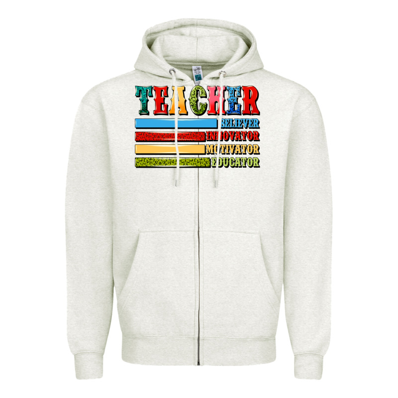Teacher Zipper Hoodie by Artiststas | Teevron
