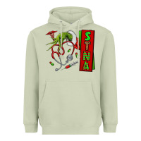 Matcha Christmas Character Heavyweight Hoodie - NancyCooperArtShop