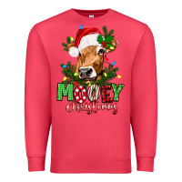 Cardinal Mooey Christmas Premium Sweatshirt - texasbilliewilder